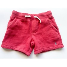Toddler Boy's Polo Ralph Lauren Red Sweat Shorts Size 2T