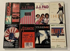 Hip Hop Rap Cassette Single Lot Of 8 JJ Fad Roxanne Beastie Boys  More Tested