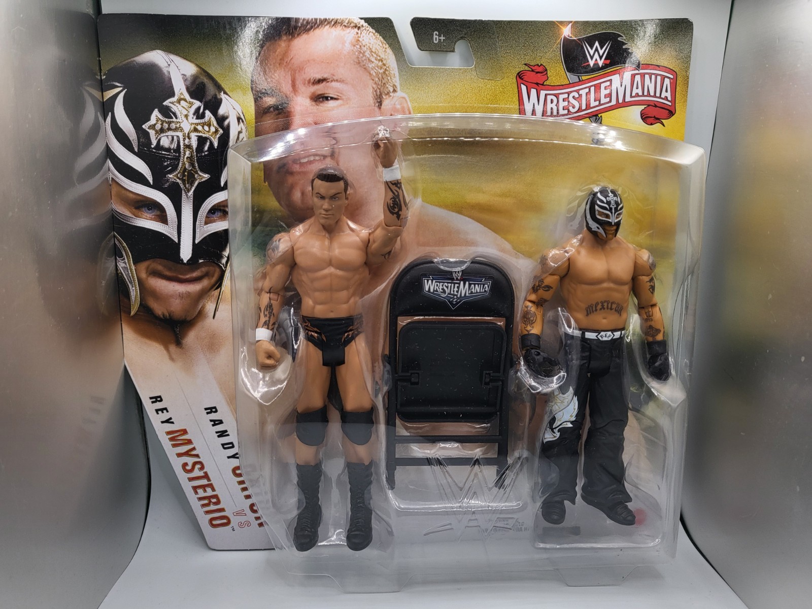 New Wwe Wrestlemania Randy Orton & Rey Mysterio Wrestling 2 Figure Pack