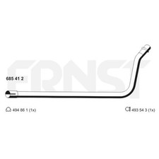 ERNST Abgasrohr mitte für Toyota Aygo WNB1_ KGB1_ Citroën C1 PM_ PN_ 107 685412