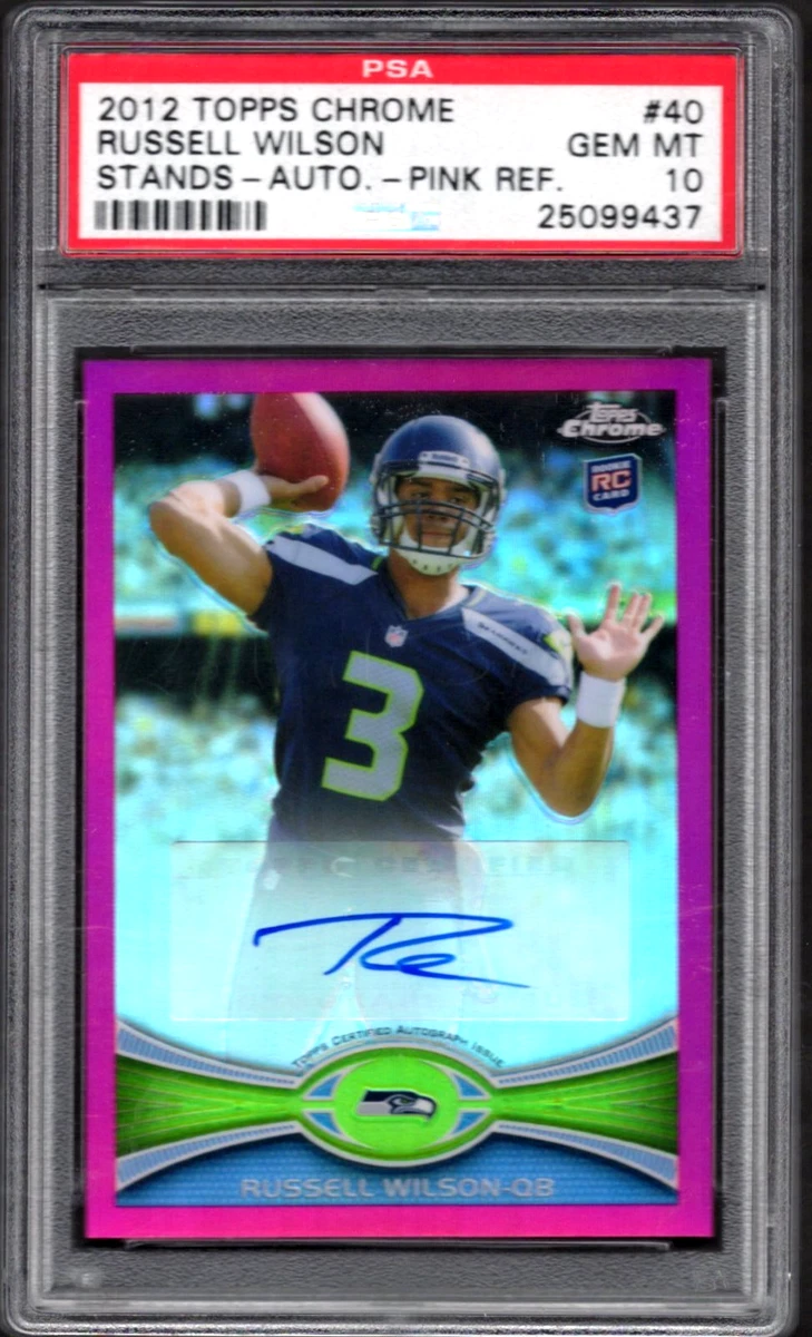 Russell Wilson Autograph Football Trading Cards for sale | eBay