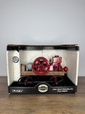 Ertl John Deere Waterloo Boy Gasoline Vintage Engine W Wagon 1/8 JD-5645-10DA-B3