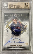 2022  TOPPS INCEPTION ROOKIE  EMERGING STARS AUTOSINCEPTION#BRESJDR JARREN DURAN