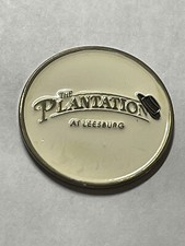 Vintage Rare The Plantation At Leesburg Golf Club 1" Coin Style Golf Marker