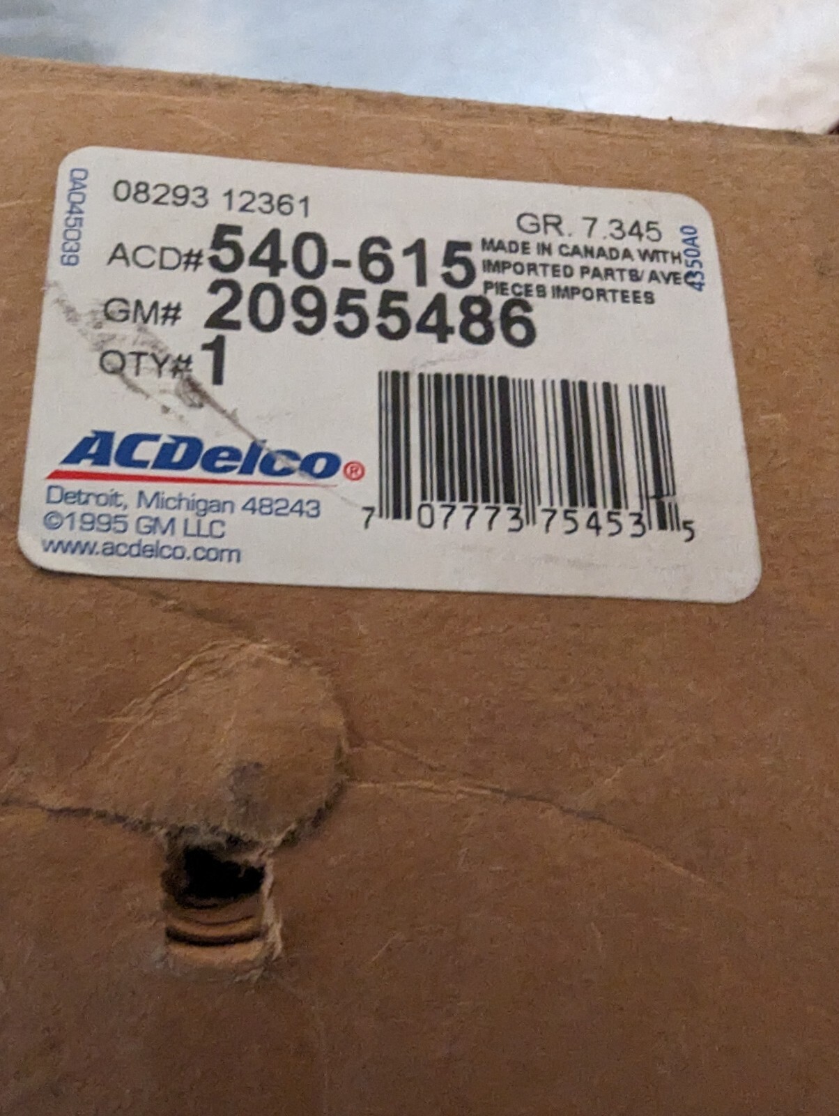 GM OEM Front Suspension-Shock Absorber 20955486 NOS | eBay