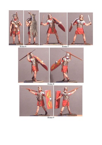 VID soldiers collectible metal figures Roman infantry 20 BC - 2 c. AD, 1/30 - Picture 10 of 91