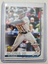Ronald Acuna Jr. 2019 Topps Opening Day Rookie Cup Atlanta Braves #51