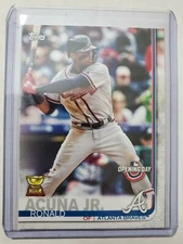 Ronald Acuna Jr. 2019 Topps Opening Day Rookie Cup Atlanta Braves #51
