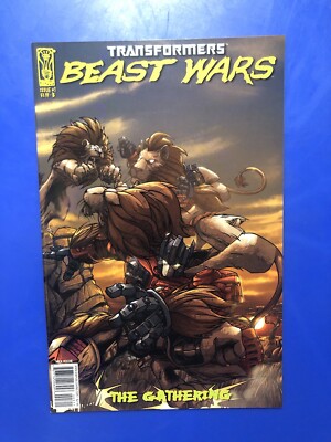Transformers Beast Wars The Gathering #3 1ST PRINT COMIC Variant Cover B 2006 NM