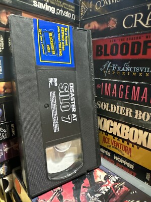 Disaster At Silo 7 Triboro Entertainment VHS Rare Action Sci