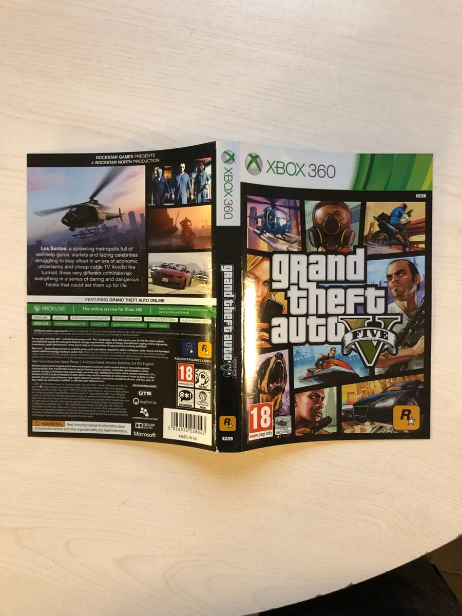 Grand Theft Auto V (X360) - The Cover Project