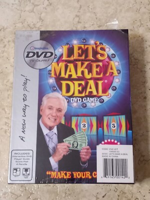 Imagination DVD TV Games Lets Make A Deal DVD Game Hosted By Monty Hall