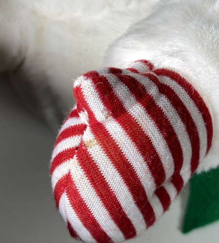 Muñeco de nieve de peluche Goudchaux MR. BINGLE Maison Blanche 1983 raro *LEER* 19" - Imagen 12 de 14