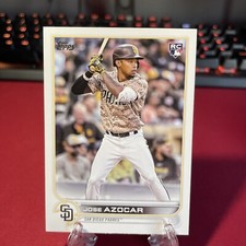 2022 Topps Update Jose Azocar Rookie Card #US280 San Diego Padres