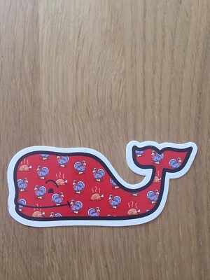 Vineyard Vines Whale Sticker Aufkleber