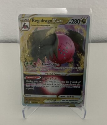 Pokemon Regidrago VSTAR - Ultra Rare - 136/195 - Silver Tempest NM | eBay Pokemon Regidrago VSTAR - Ultra Rare - 136/195 - Silver Tempest NM | eBay