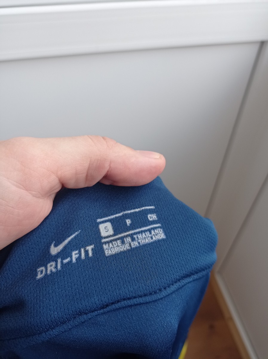 Nike Boca Juniors CABJ Soccer Jersey Mens S Small Blue