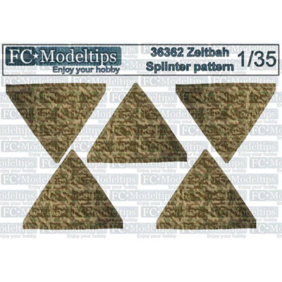 FC Model Trend 1/35 Zeltbahn Splinter