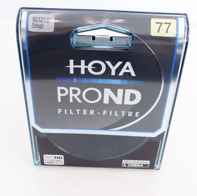 Filtro Hoya PROND 77 ND32 1,5 5 stops Pro ND 77mm ND 32 NUEVO #3 L