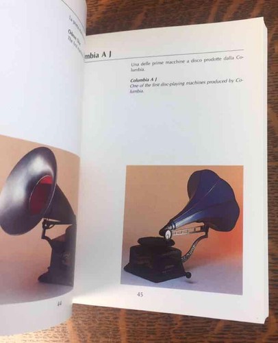 Libro de identificación de fonógrafo antiguo Fonografi E Grammofoni SC/1er - Imagen 2 de 6