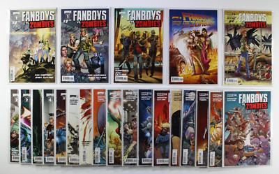 FANBOYS VS ZOMBIES #1-17, 19 & 20 (22 issues) BOOM! 2012 Sam Humphries, Gaylord