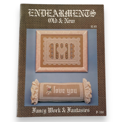 Endearments Old and New - Counted Cross Stitch Needlepoint booklet 1984