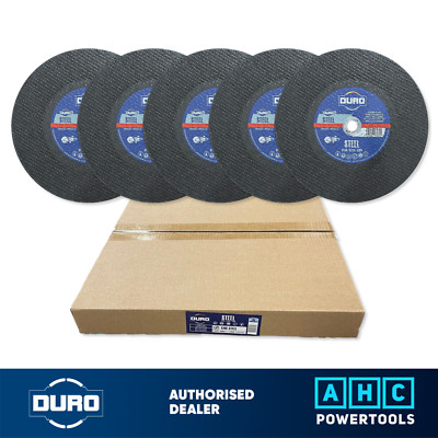 DURO 5 x 300 mm (12'') Metall Schneiden Schleifscheibe Klinge