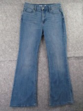Old Navy Jeans Womens 6 Blue Denim Flare High Rise Medium Wash Retro 30x30