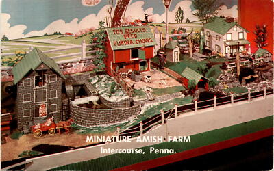 Anita Purina Chows, Intercourse, Pennsylvania, Kitchen Kettle Foods, Postcard