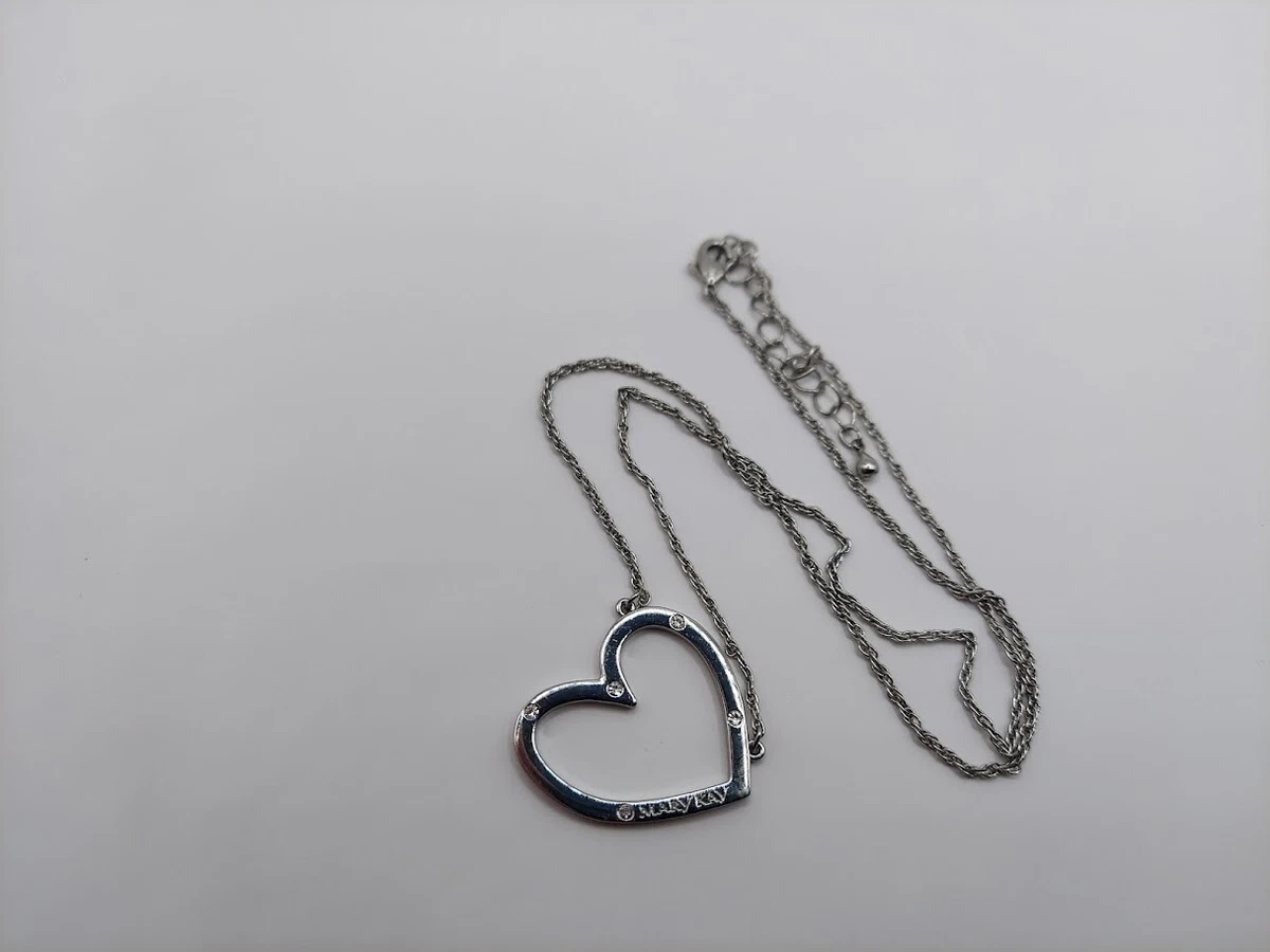 Mary kay heart best sale necklace