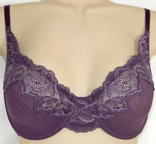 ❤️ Calvin Klein F2286 Purple 36B T-Shirt Underwire Bra 