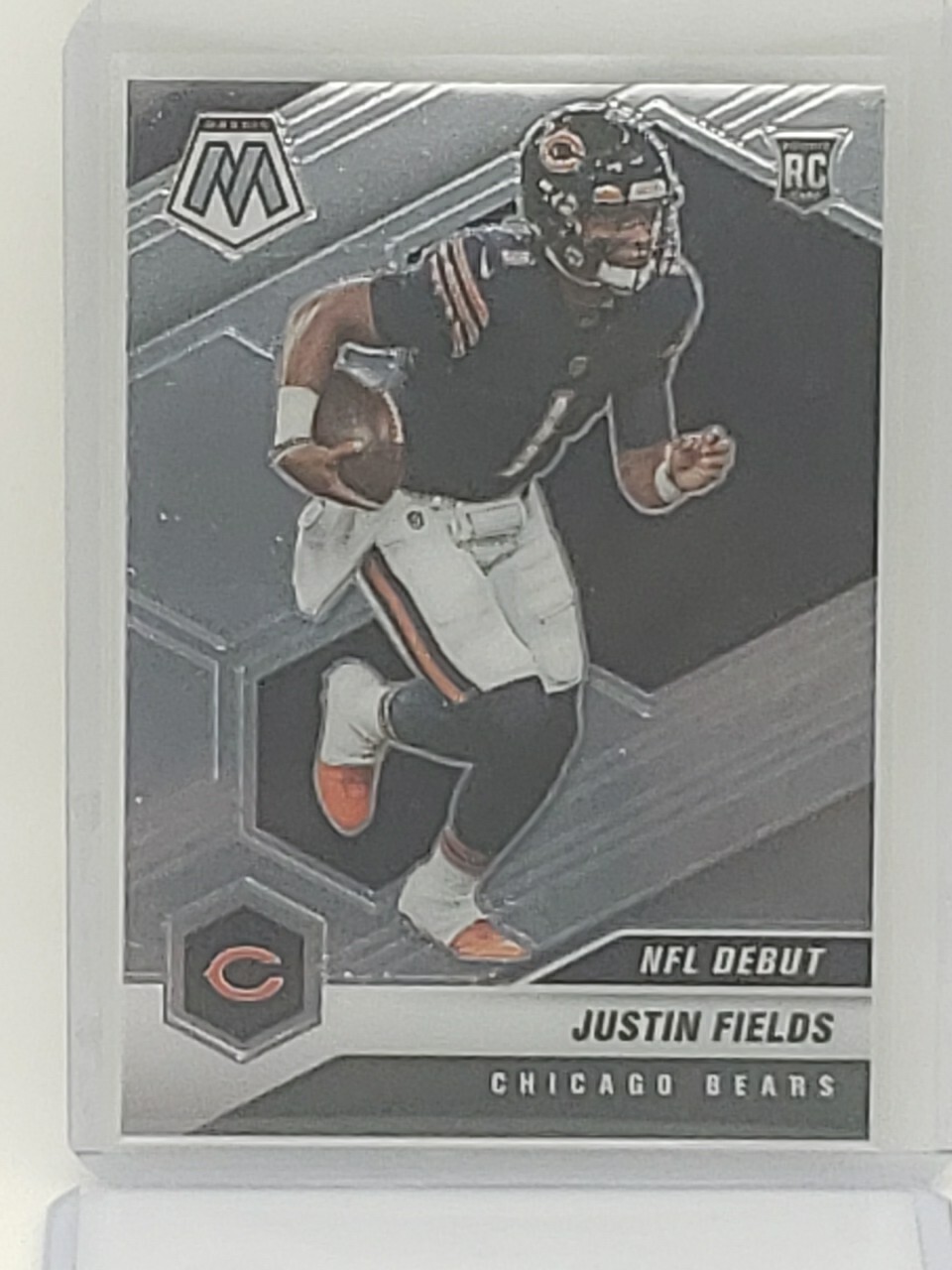 2021 Panini Mosaic Justin Fields Rookie #242 Chicago Bears