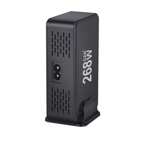 8 Port USB Charging Station TYPE-C Hub Tower Desktop Phone Charger UK 268W - Picture 6 of 15