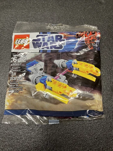 2012 star wars bag set # 30057 anakins pod racer 38 pcs brand new sealed
