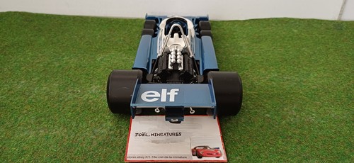 F1 TYRRELL 6 roues P34/2 ELF FIRST NATIONAL CITY TRAVELERS 1/16 POLISTIL formu 1 - Imagen 6 de 7