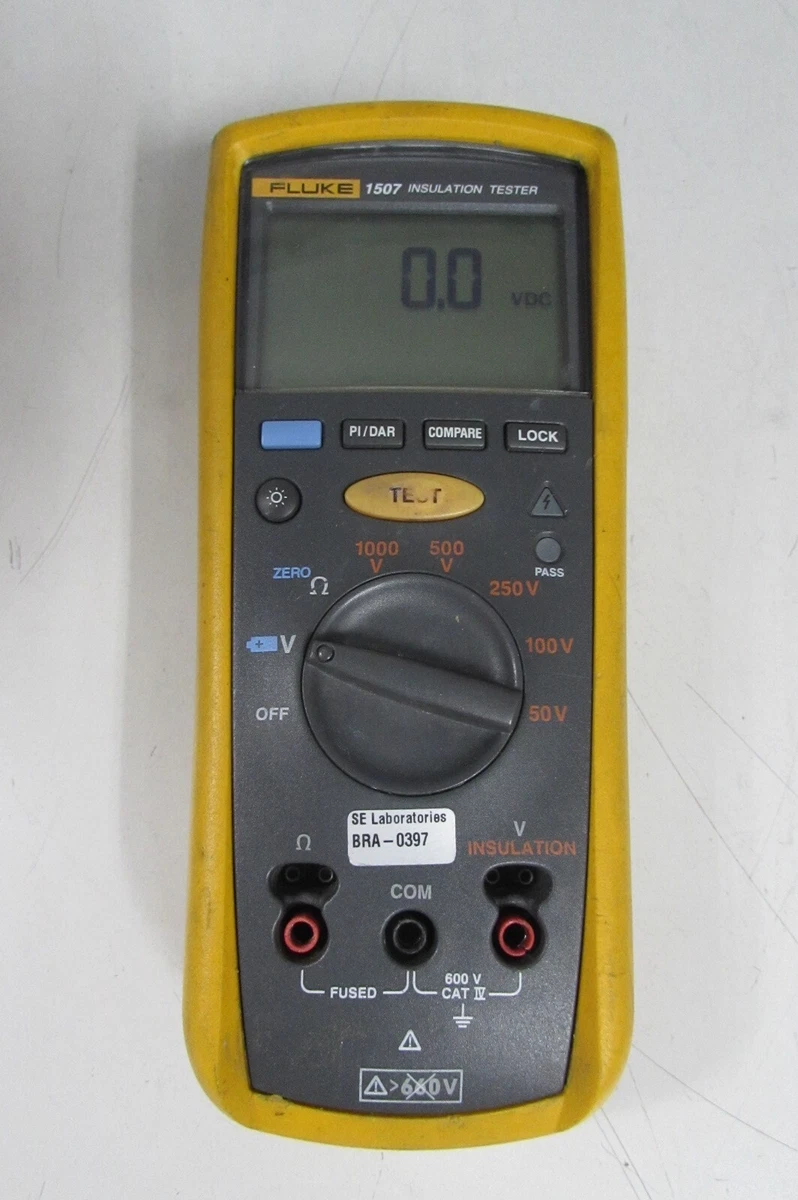 Fluke 1507 Insulation Resistance Tester