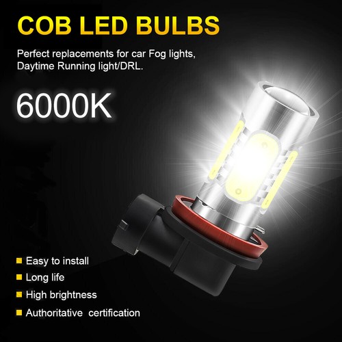 6 Stck. 6000K LED Scheinwerfer Fernlicht + Nebelscheinwerfer für Subaru WRX 2015 - 2020 - Bild 12 von 12