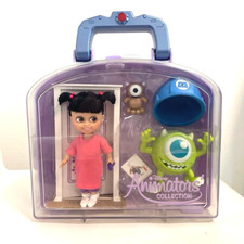 Disney Store Animators Collection Boo Monsters Inc Mini Muñeca Juego RARO