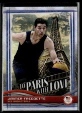 2024 Topps Chrome U.S. Olympics Jimmer Fredette To Paris With Love JC