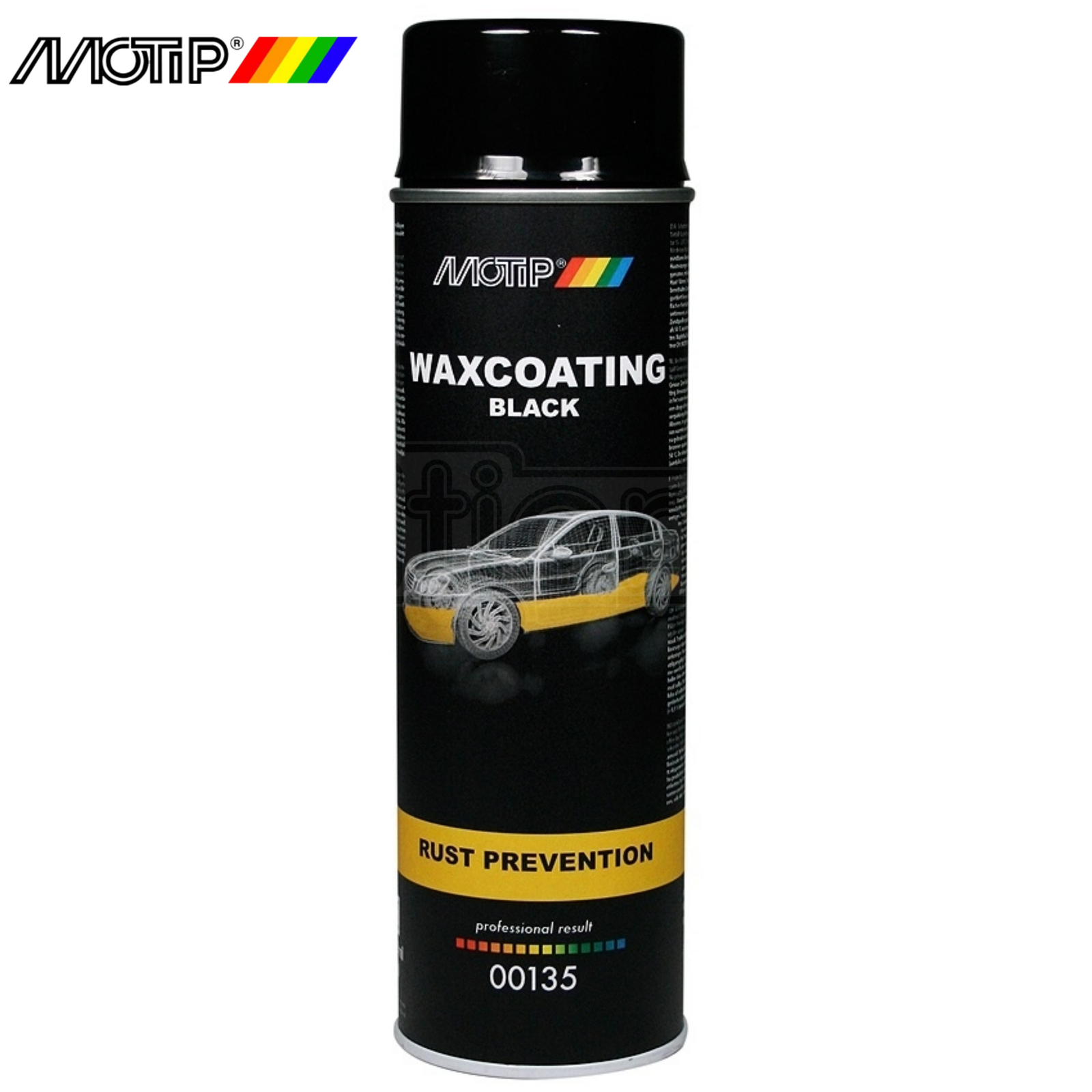 Motip Waxcoating Black Underbody Coating Car Rust Proofing Prevention 500ml - Image 4