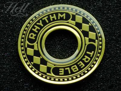 Diamante GOLD Toggle Switch Washer Ring Rhythm Treble. Les Paul, SG more