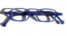 New Vtg 1998 L.A. Eyeworks Retro Eyeglasses - Blue Subzero 302