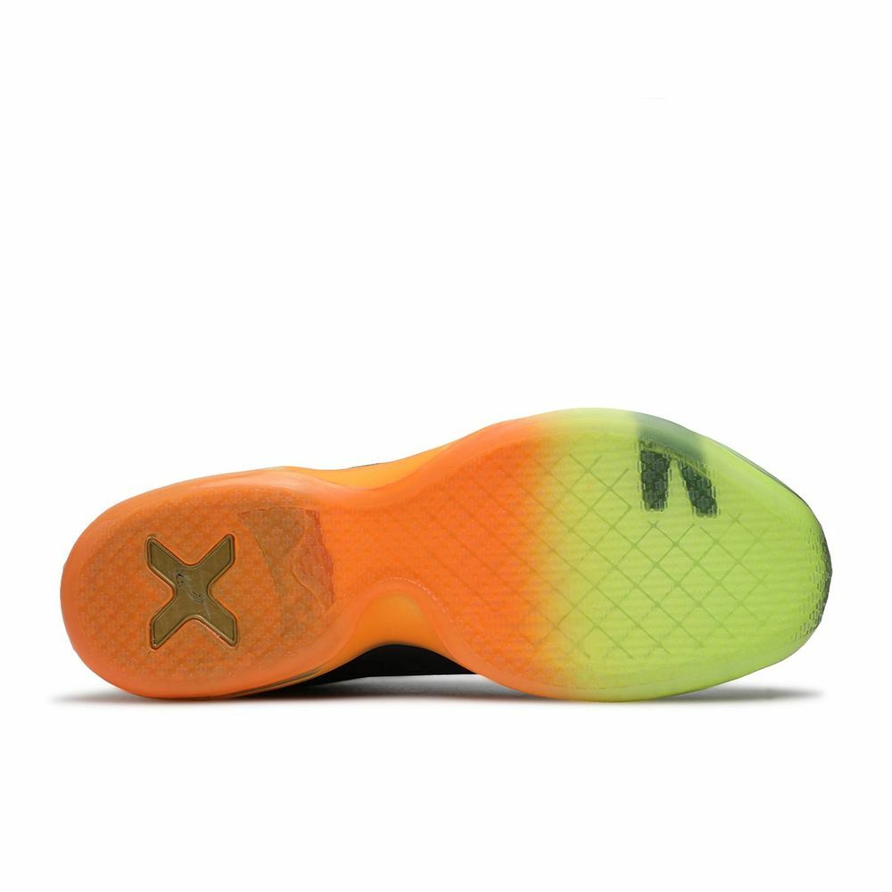 NIKE KOBE X 10 AS ALL STAR BLACK MULTICOLOR VOLT ORANGE