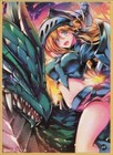 (100)YuGiOh Standard Size Dark Magician vs Blue-Eyes White Dragon Card Sleeves