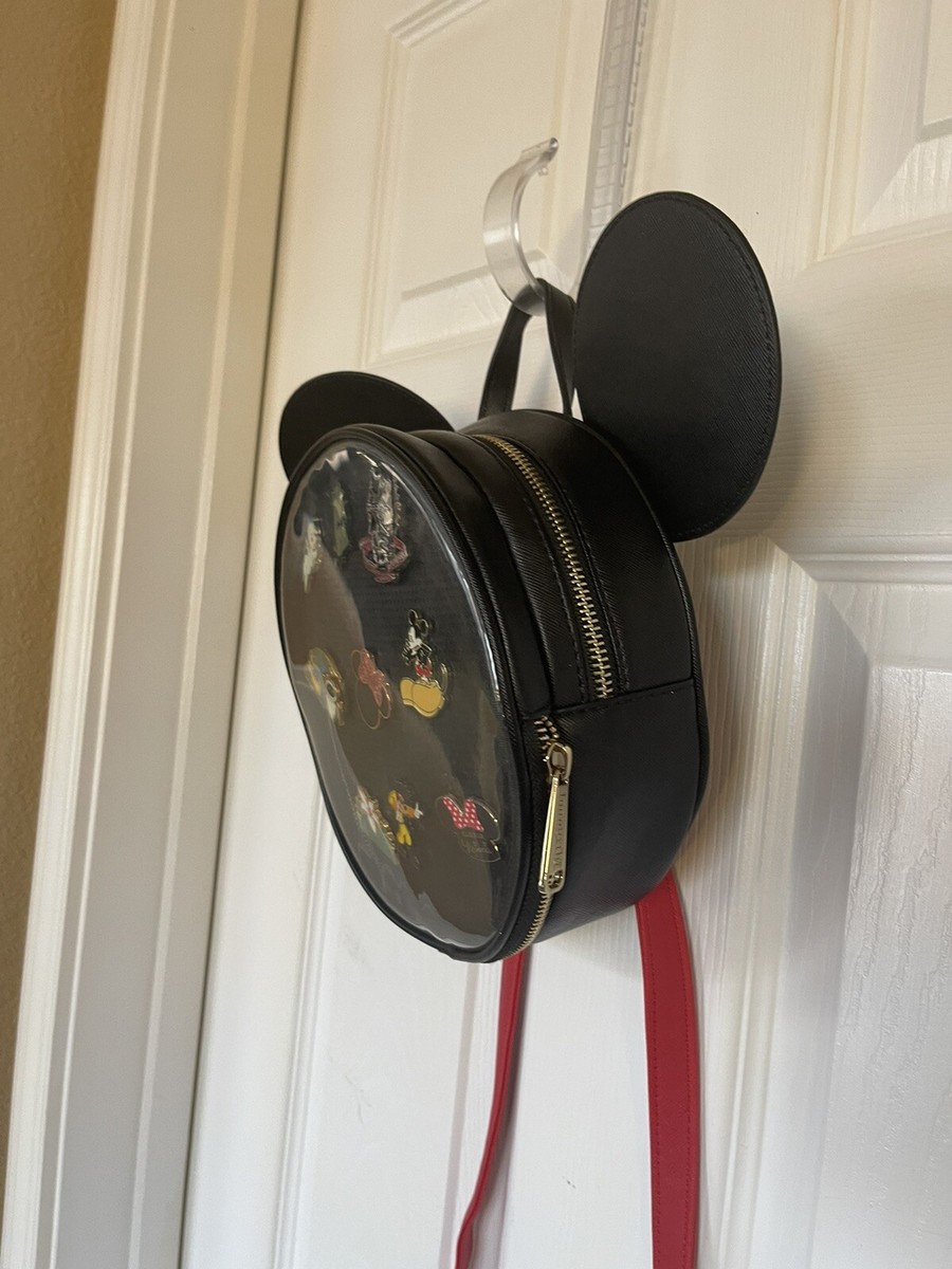 Loungefly Disney Mickey Mouse Pin Trade Mini Backpack/Crossbody