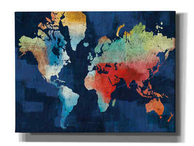 Epic Graffiti 'Seasons Change' by Michael Mullan, Giclee Canvas Wall Art