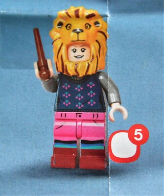 Lego Minifiguren 71028 Harry Potter Serie 2 # 5 Luna Lovegood Löwenkopf NEU
