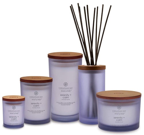 Chesapeake Bay Candle Medium Jar Scented Candle Serenity + Calm Lavender Thym... - Picture 3 of 5