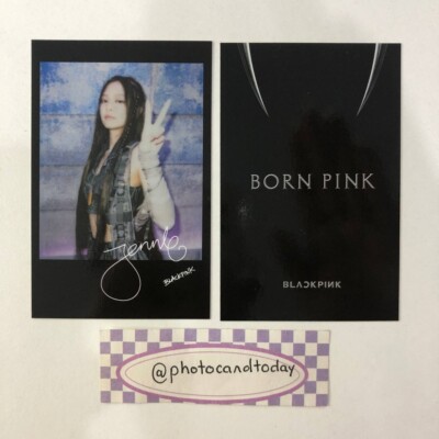 BLACKPINK BORN PINK KTOWN4U LUCKYDRAW POB OFFICIAL PHOTOCARD KPOP