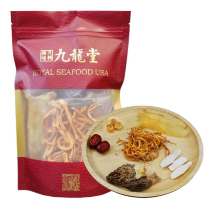 Royal Seafood USA Fish Maw Moral mushroom Soup 70g 花胶羊肚菌虫草花汤包 美容养颜汤